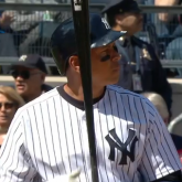 ARod at bat